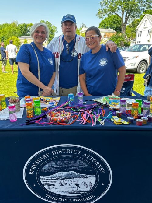 Berkshire District Attorney Staff supports the Westside Community Block Party