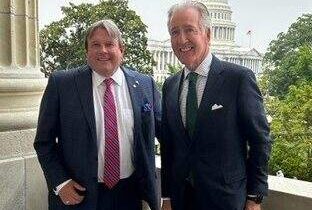 District Attorney Shugrue Meets with Congressman Neal 