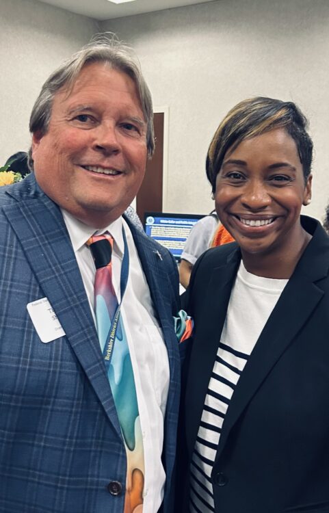 D.A. Shugrue attends the Attorney General open house in Springfield