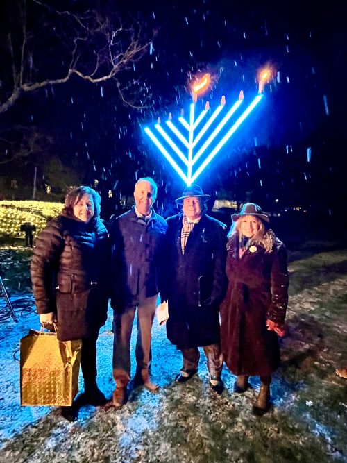 Berkshire District Attorney's Office Attends the Jewish Festival of Lights 