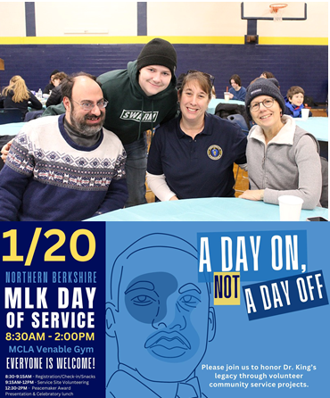 The Berkshire District Attorney's Office Attends MLK Day of Service 