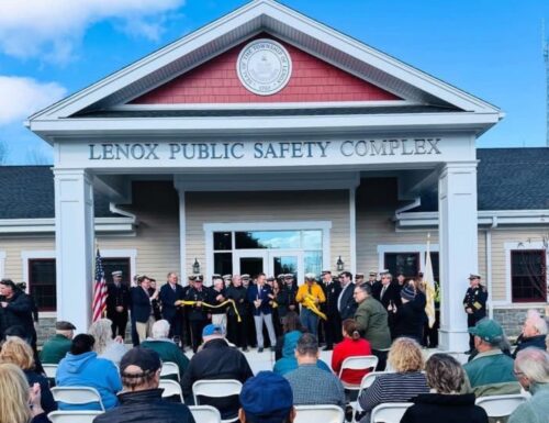 District Attorney Shugrue attends Lenox Public Safety Complex ribbon cutting ceremony