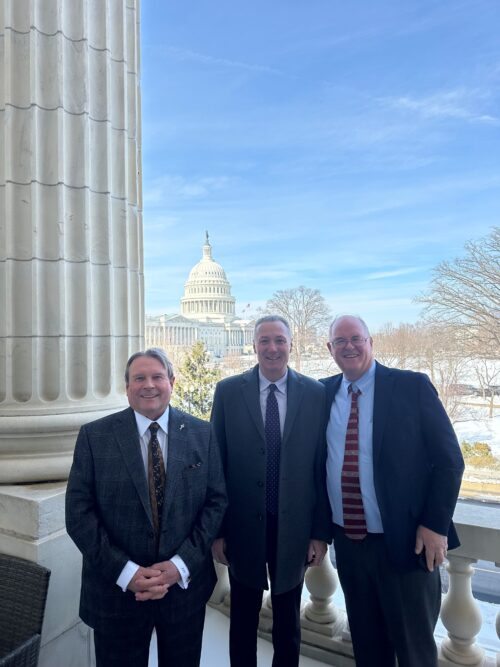 DA Shugrue meets with Congressional leaders in Washington DC.